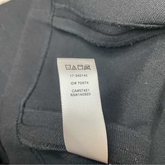 Ann Taylor Loft Black Sleeveless Collared Sheer Top Leopard Print Mini Dress 6 - Picture 8 of 10